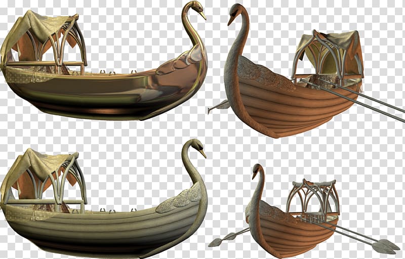 Ship Scape , Hand-painted ship set free to pull the material transparent background PNG clipart