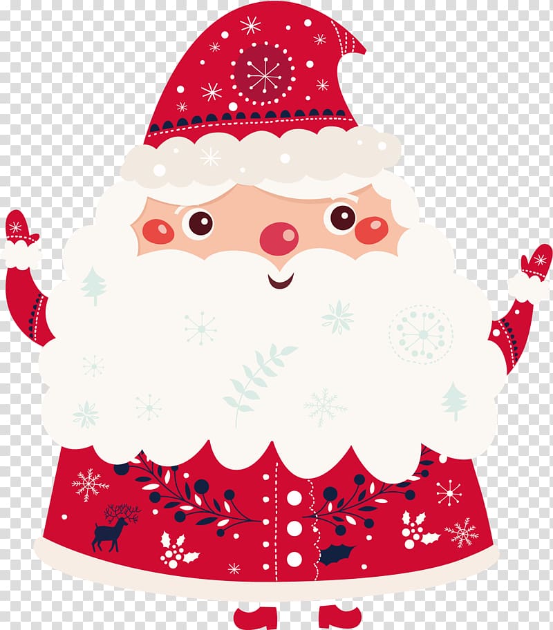 Santa Claus, Grandpa Christmas transparent background PNG clipart