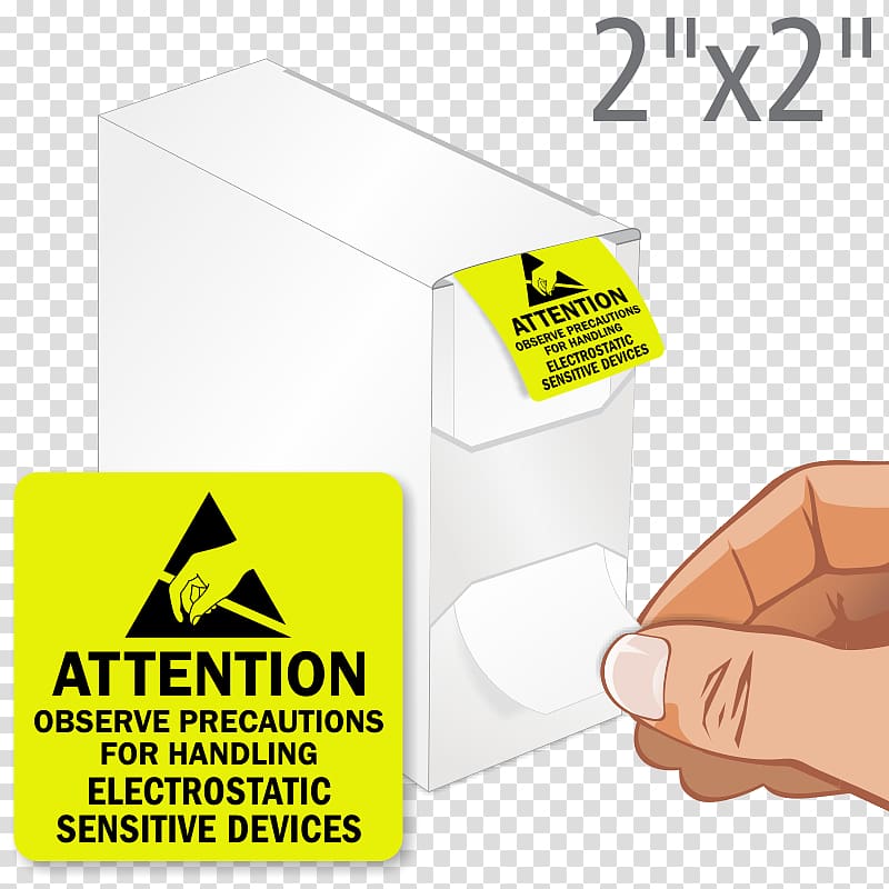 Paper Packaging and labeling Sticker, attention symbol transparent background PNG clipart