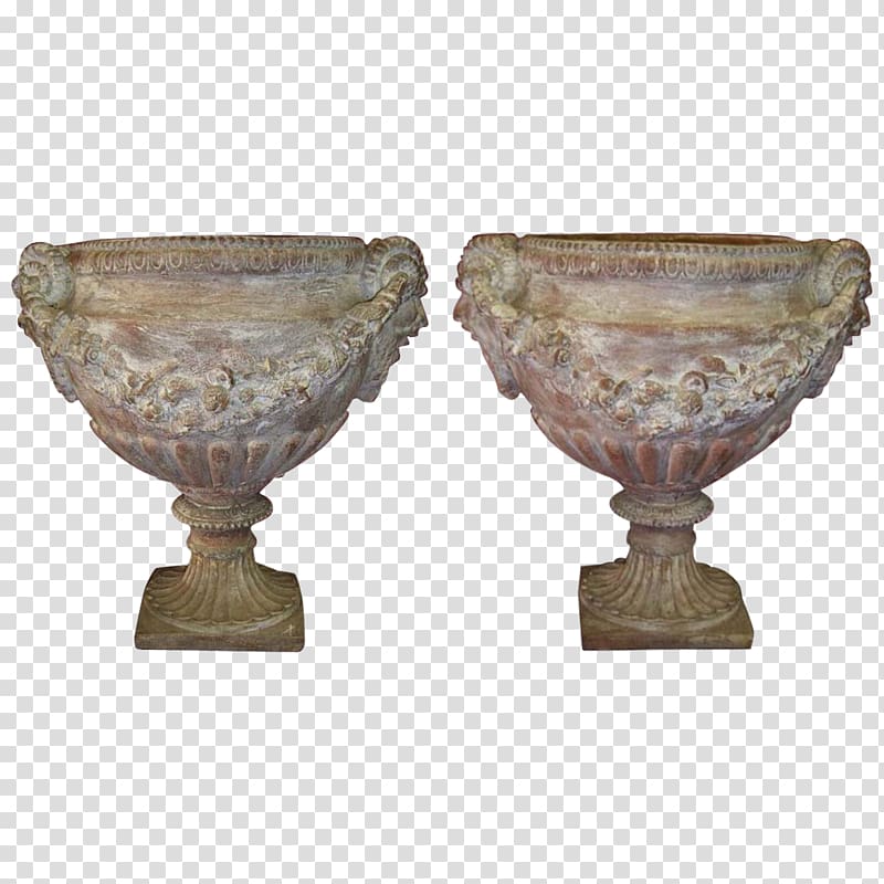 Ceramic Vase Urn Maiolica Houdan chicken, vase transparent background PNG clipart