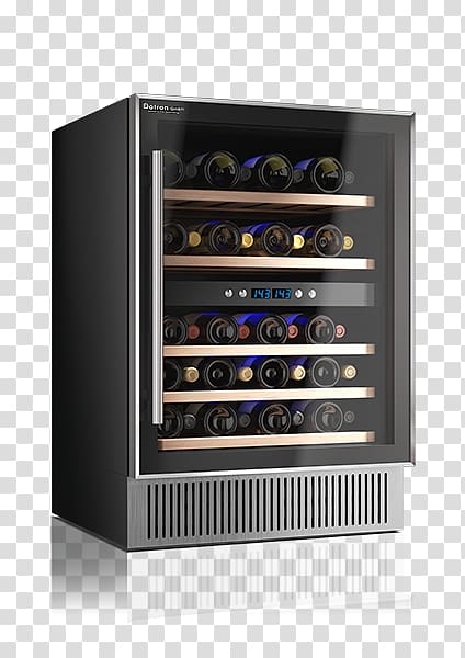 Refrigerator Wine cooler Wine cellar Bottle, Wine Cooler transparent background PNG clipart