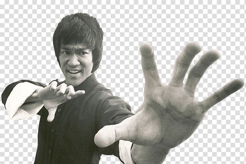 Bruce Lee, Bruce Lee Black and White transparent background PNG clipart