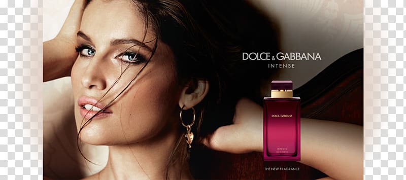 Laetitia Casta Dolce & Gabbana Perfume Light Blue Advertising, perfume transparent background PNG clipart