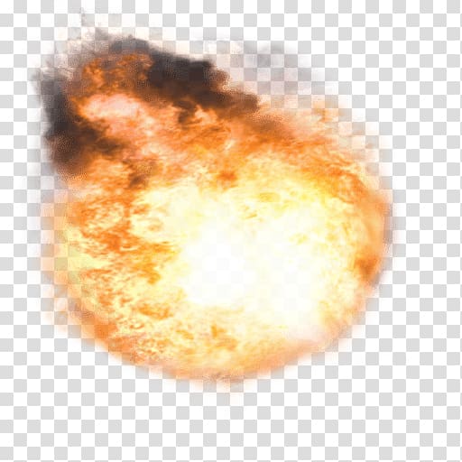 Large Muzzle Flash transparent background PNG clipart