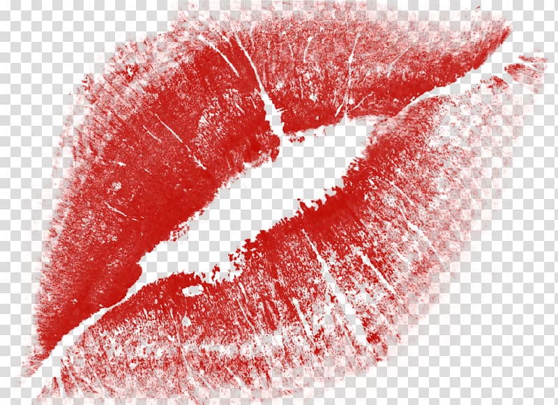 red lips illustration, Lip Kiss, Lips kiss transparent background PNG clipart