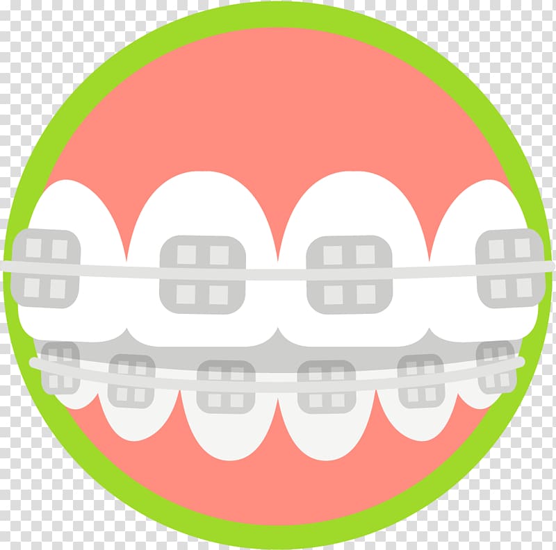 Cosmetic dentistry Tooth Health Orthodontics, Dental Braces transparent background PNG clipart