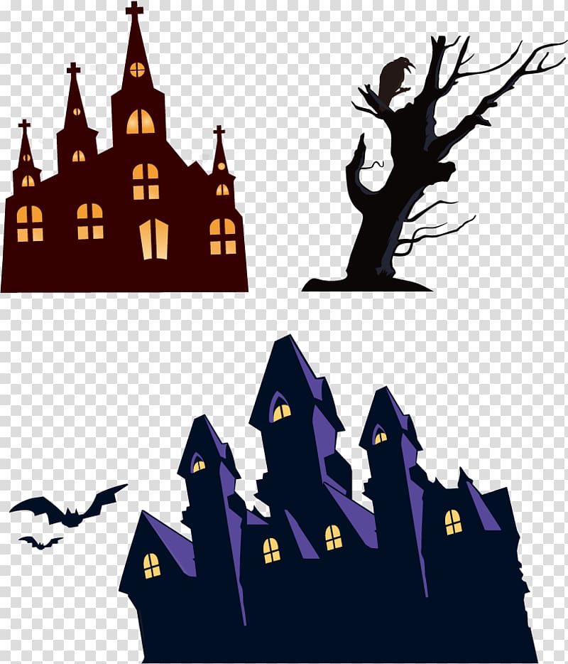 Cologne Cathedral , Haunted House Bat transparent background PNG clipart