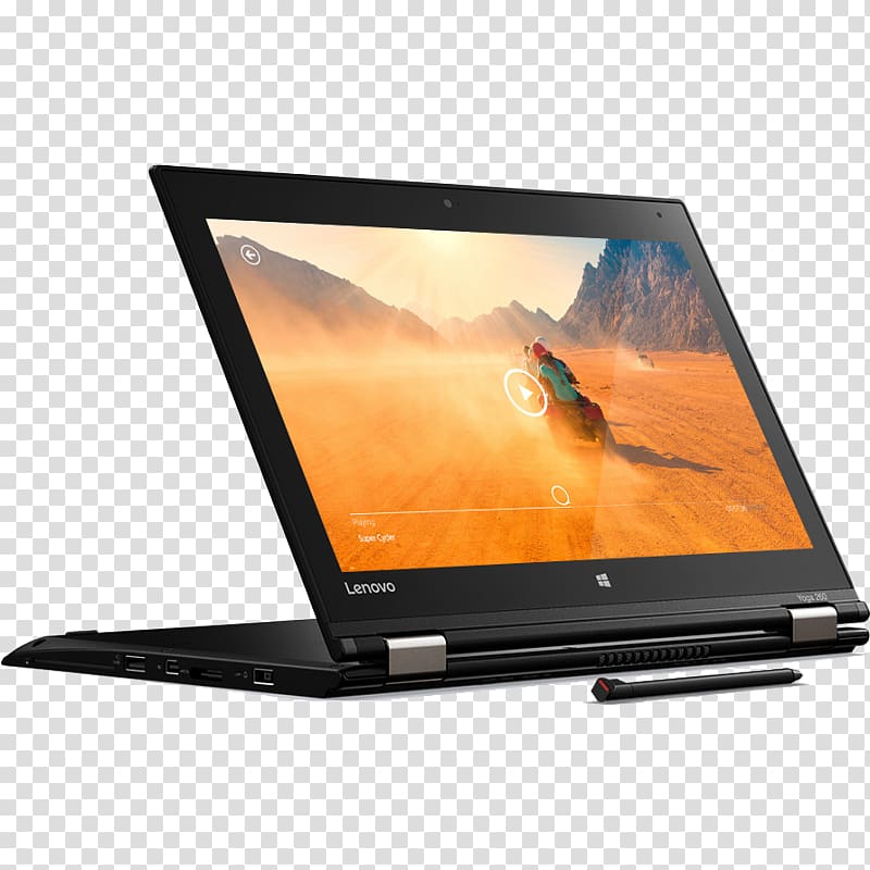 Lenovo ThinkPad Yoga 260 Lenovo ThinkPad Yoga 460 Laptop 2-in-1 PC, Product Promo transparent background PNG clipart