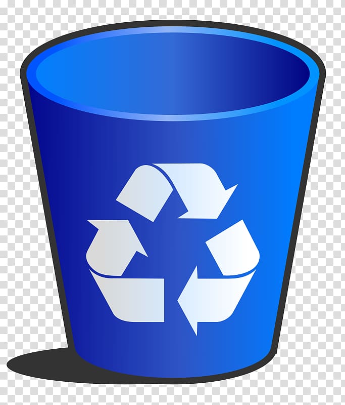 Paper Recycling bin Waste container , Cartoon Trashcan transparent background PNG clipart