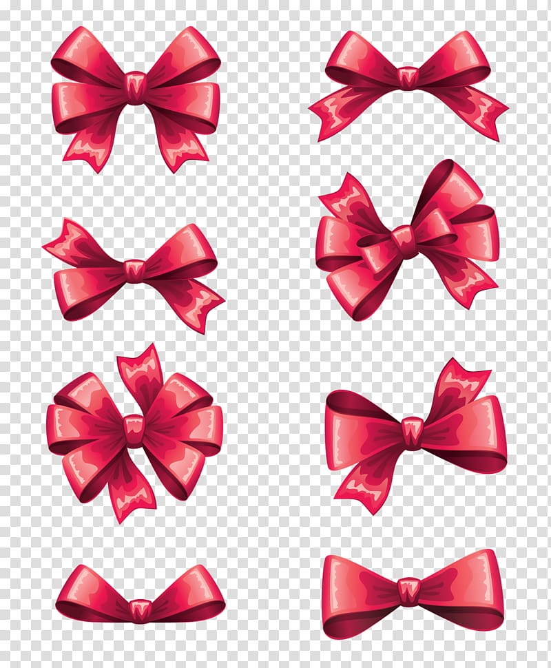 Ribbon Paper Gift, bow transparent background PNG clipart