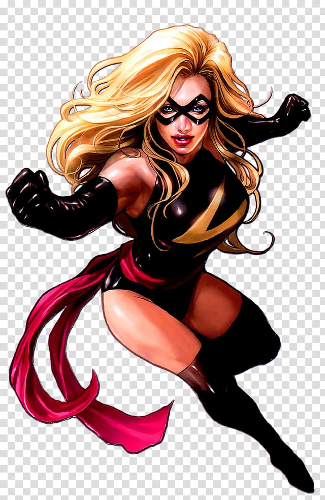 Carol Danvers Captain Marvel (Mar-Vell) The Marvel Super Heroes Marvel Comics, Tigra marvel transparent background PNG clipart