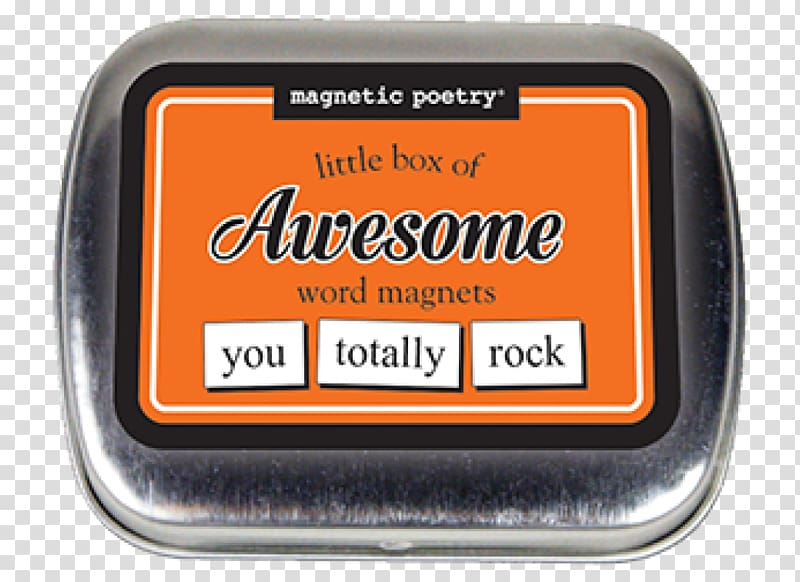 Magnetic Poetry Kit Craft Magnets Word, Absolutely Incredible Kid Day transparent background PNG clipart
