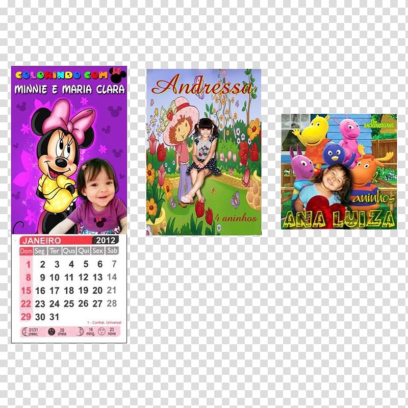 Graphic design Calendar The Backyardigans, design transparent background PNG clipart