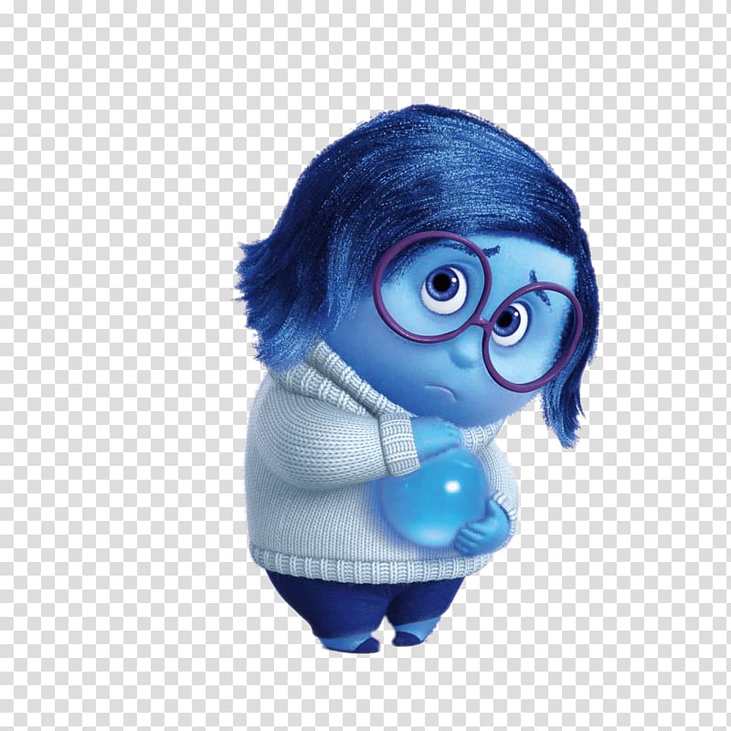 cartoon character illustration, Riley Sadness Bing Bong Drawing, inside out transparent background PNG clipart