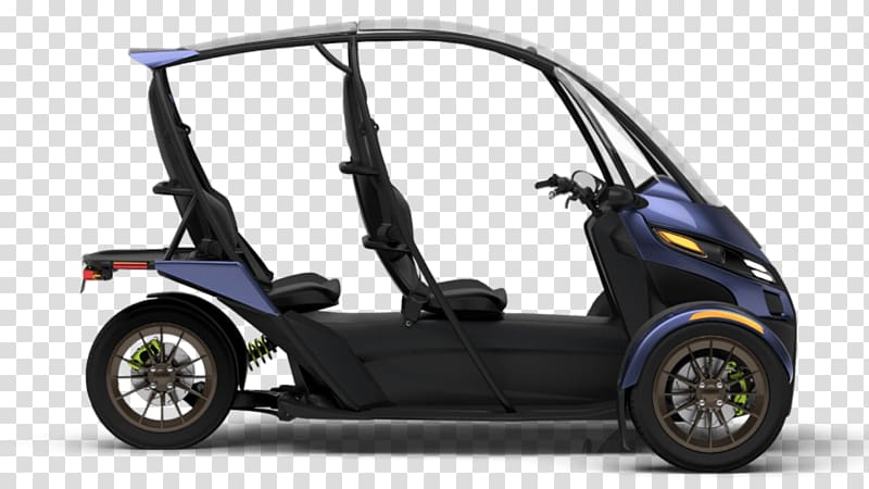 Electric vehicle Car Three-wheeler Arcimoto Electric trike, ELECTRIC CAR transparent background PNG clipart