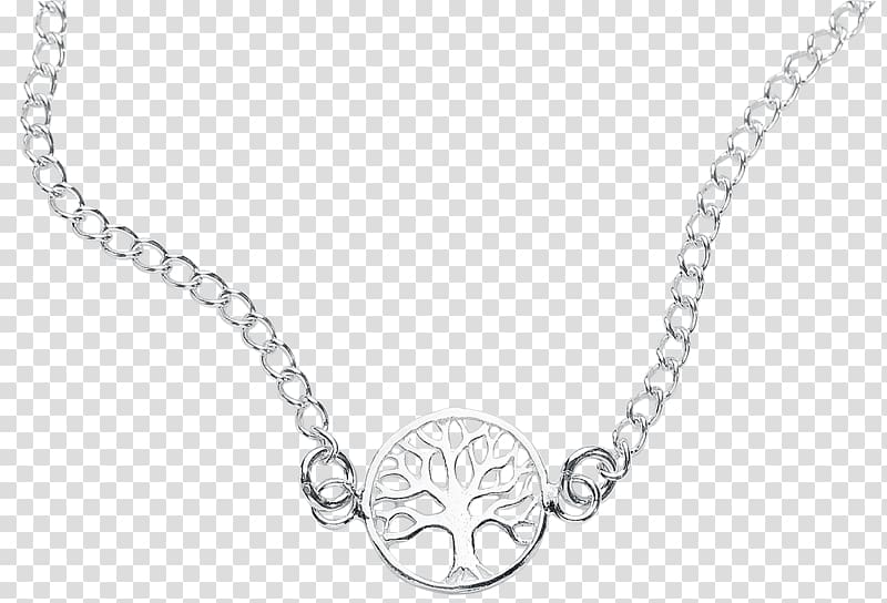 Earring Necklace Bracelet Jewellery Rope chain, tree of life necklace transparent background PNG clipart