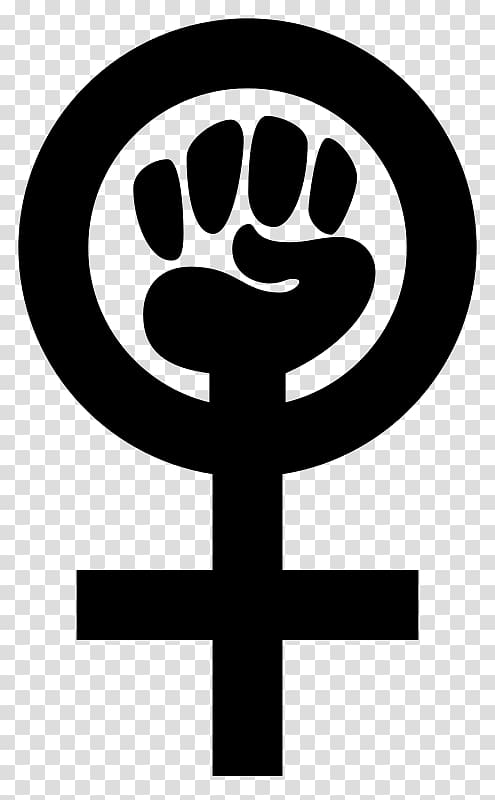 Gender symbol Female Power symbol Feminism, symbol transparent background PNG clipart