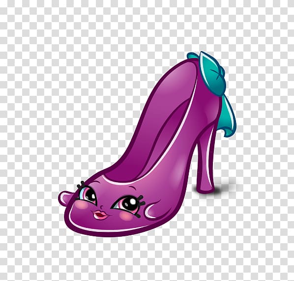 High-heeled shoe Shopkins Slipper Character, others transparent background PNG clipart