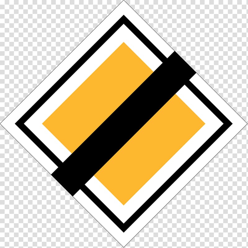 Priority signs Traffic sign Priority to the right Road, road transparent background PNG clipart