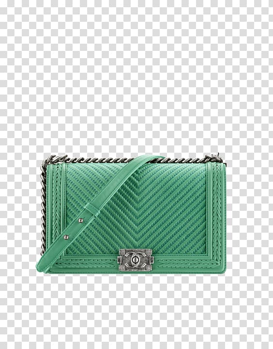 Chanel Handbag Gucci Balenciaga Wallet, green chevron transparent background PNG clipart