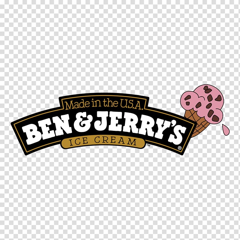 Logo Brand Ben & Jerry\'s Ice cream Font, the tom and jerry show transparent background PNG clipart