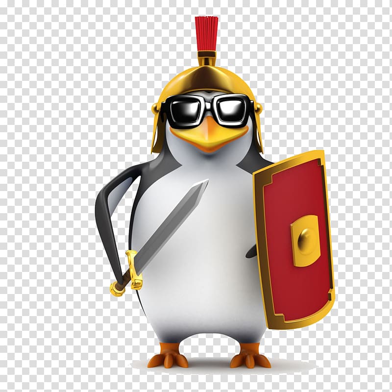 Delphi Linux Embarcadero RAD Studio C++Builder Compiler, Take the penguins of weapons transparent background PNG clipart