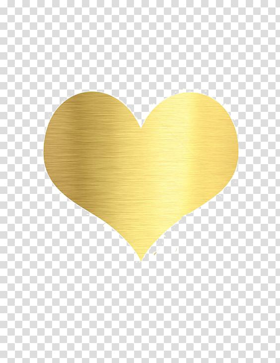 golden love transparent background PNG clipart
