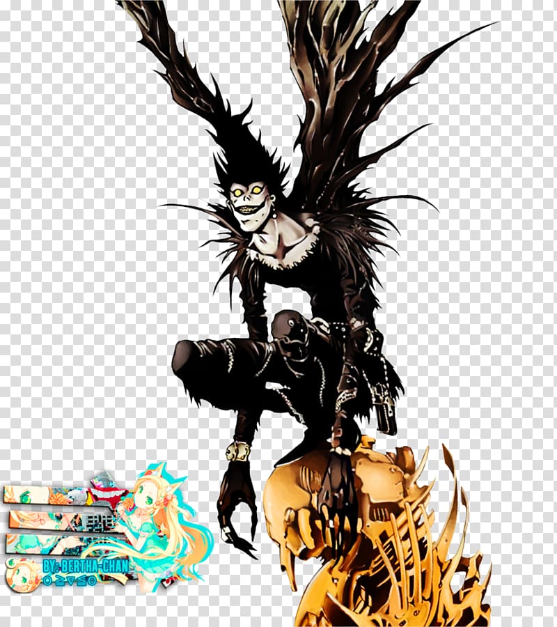 Ryuk Light Yagami Rem Death Note, death transparent background PNG clipart