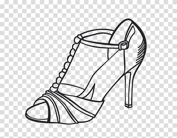 Drawing High-heeled shoe Coloring book , painting transparent background PNG clipart