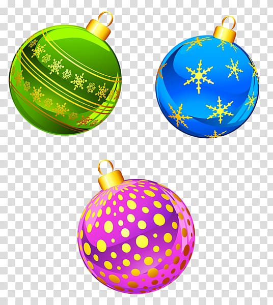 Christmas ornament Christmas decoration , Party toy bomb transparent background PNG clipart