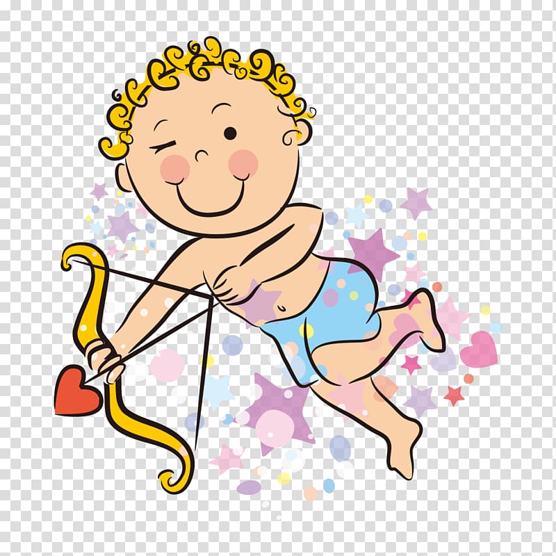 Cartoon Drawing Animation , Cupid transparent background PNG clipart