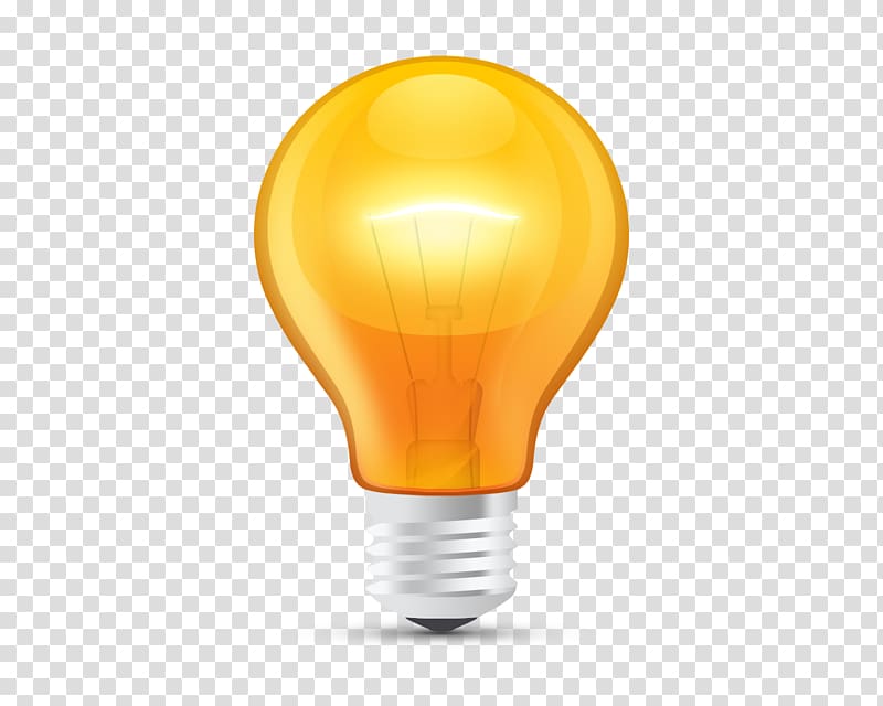 Incandescent light bulb Icon, light bulb transparent background PNG clipart