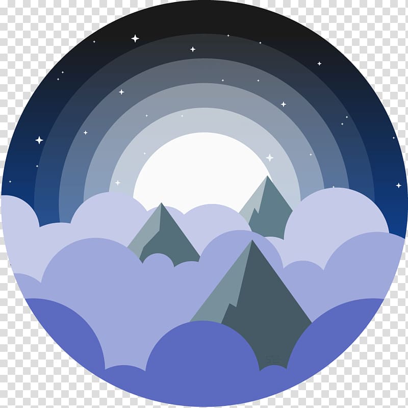 Blue Night sky , sky day to night transparent background PNG clipart
