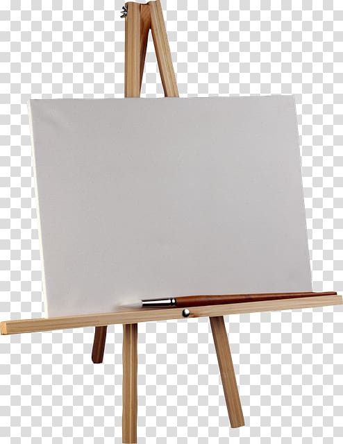 Canvas print Painting Art Easel, painting transparent background PNG clipart