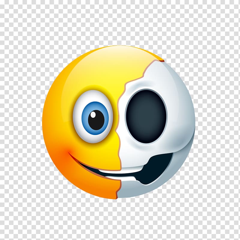 Smiley Emoticon Human skull symbolism Emoji, lettuce emoji transparent background PNG clipart