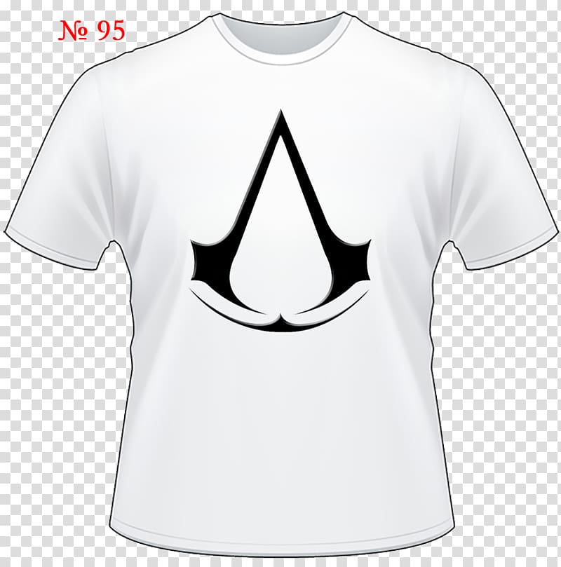 Assassin S Creed Stickers 16 x 11 cm Edward / Altair Assassin\'s Creed Chronicles: China T-shirt Product design Brand, black t-shirt transparent background PNG clipart