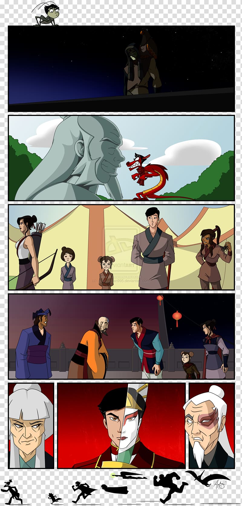 The Legend of Korra Avatar: The Last Airbender Iroh Mako, aang transparent background PNG clipart