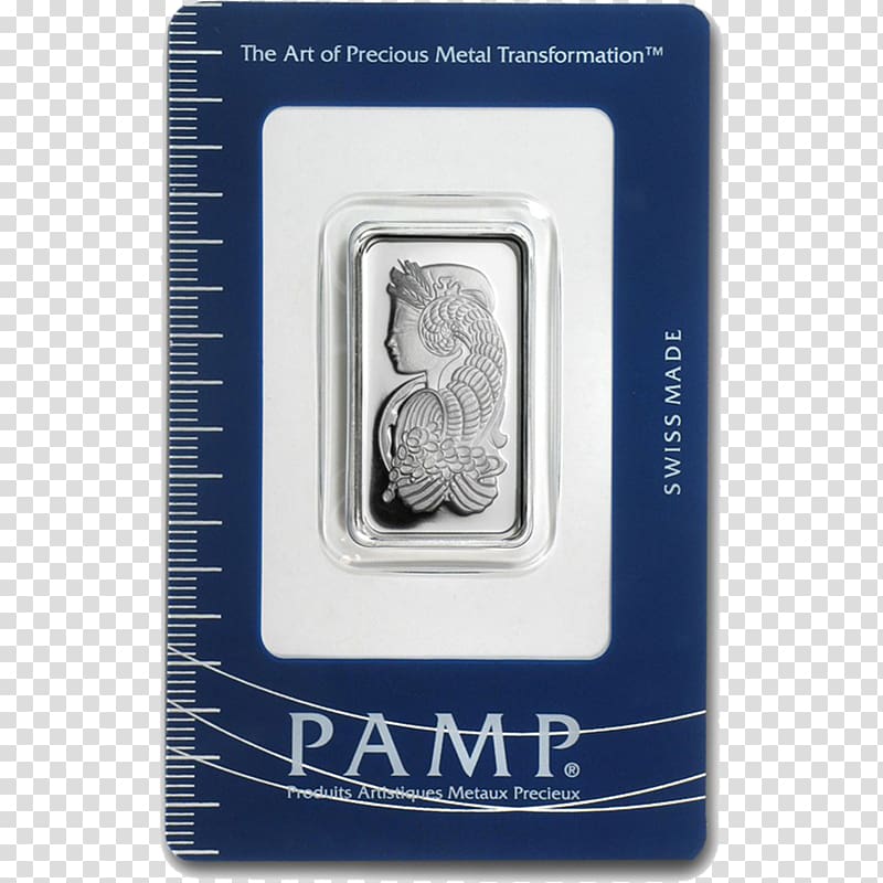 Switzerland PAMP Gold bar Bullion, silver bar transparent background PNG clipart