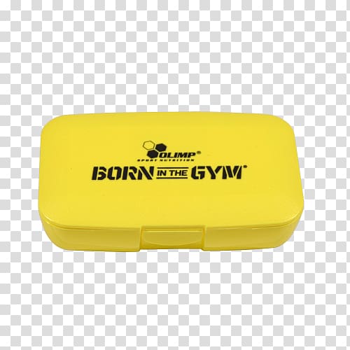 Pillbox Rectangle, Yellow Gym transparent background PNG clipart