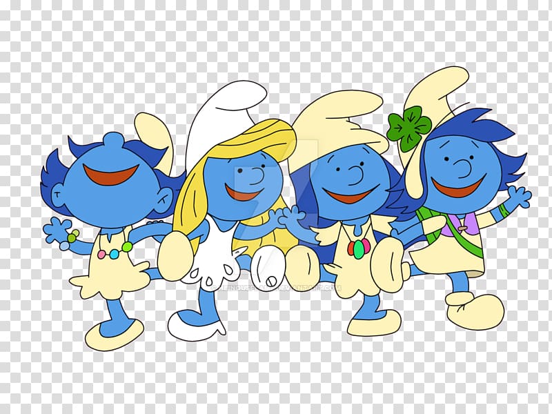 SmurfMelody SmurfBlossom SmurfStorm Smurfette The Smurfs, smurfblossom transparent background PNG clipart