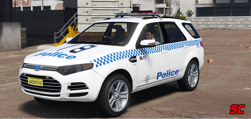 Car Sport utility vehicle Ford Motor Company Ford Territory, police car transparent background PNG clipart