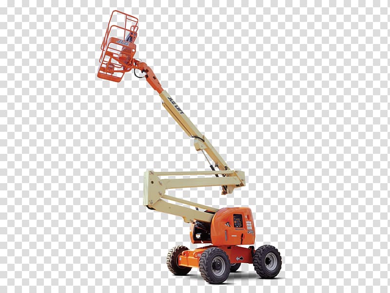 Aerial work platform Elevator Forklift JLG Industries Manufacturing, heavy equipment transparent background PNG clipart