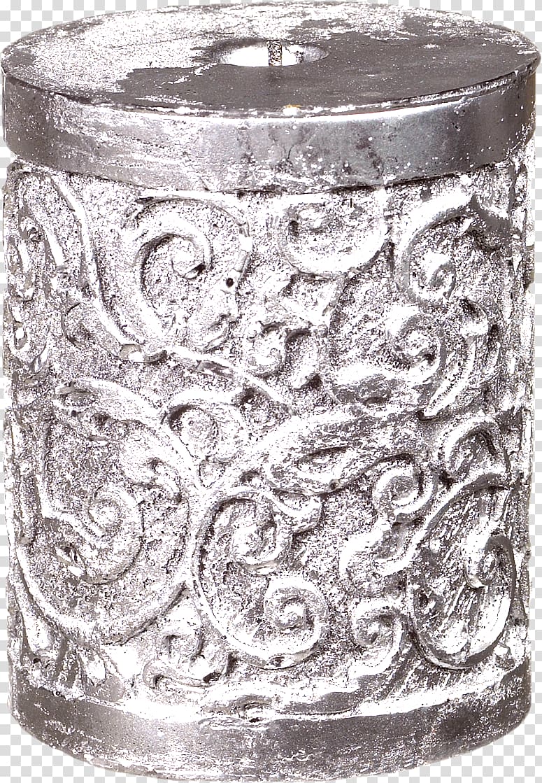 Silver Jar, Silver jar transparent background PNG clipart