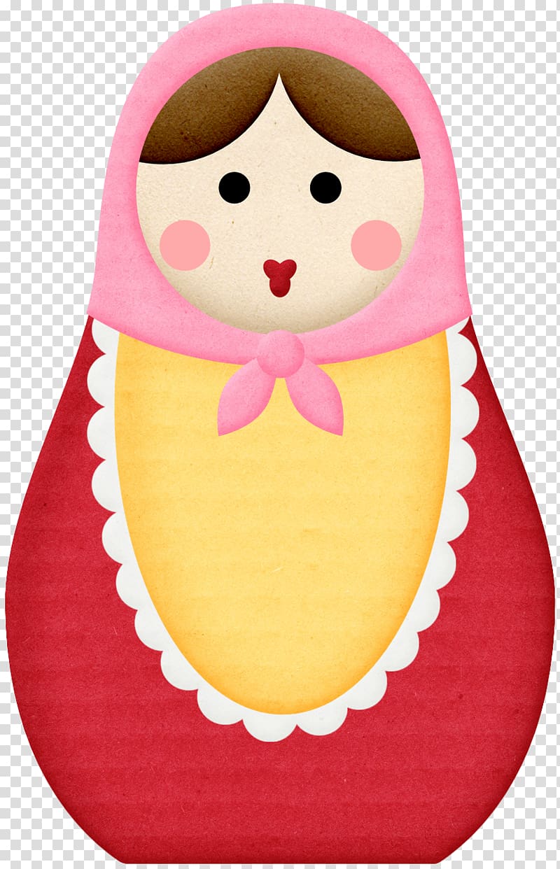 Strawberry Shortcake Matryoshka doll Paper doll Child, doll transparent background PNG clipart