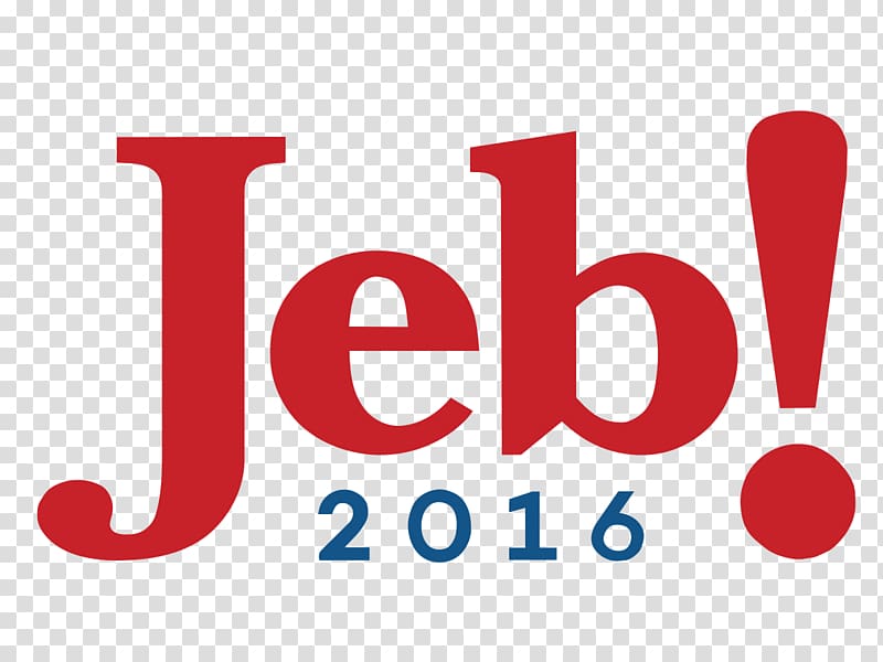 US Presidential Election 2016 Jeb Bush presidential campaign, 2016 United States of America President of the United States Logo, transparent background PNG clipart