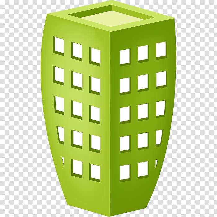 Building Cartoon , Green building office building transparent background PNG clipart