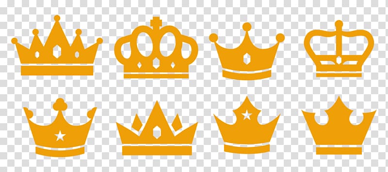 Crown silhouette material transparent background PNG clipart