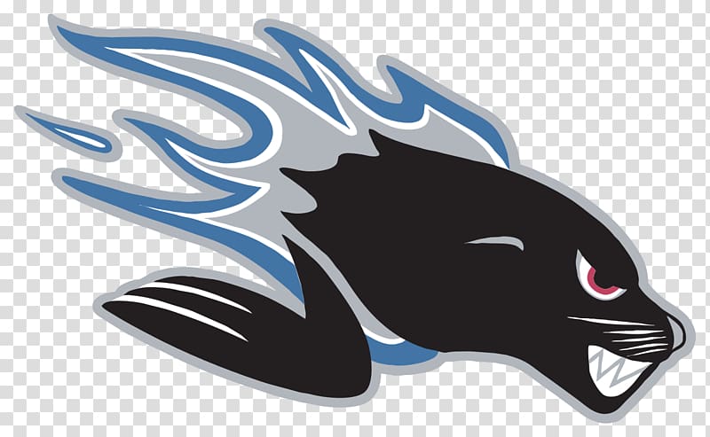 black panther logo, Saint John Sea Dogs Logo transparent background PNG clipart