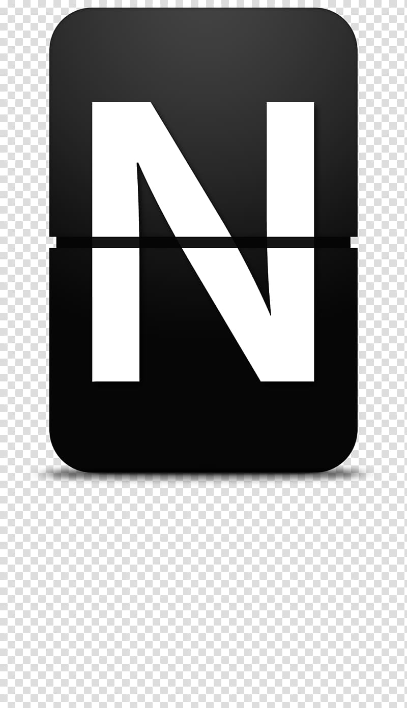 Icon, Flop letter N transparent background PNG clipart