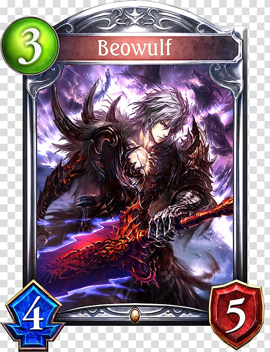 Shadowverse Cygames Japanese camellia カード, beowulf art transparent background PNG clipart